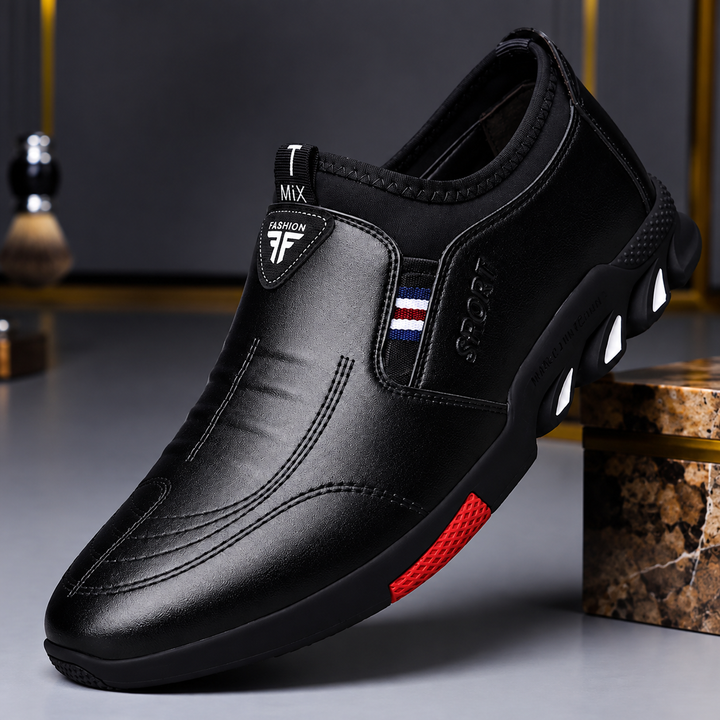 Eleganter Herrenschuh mit rutschfester Sohle