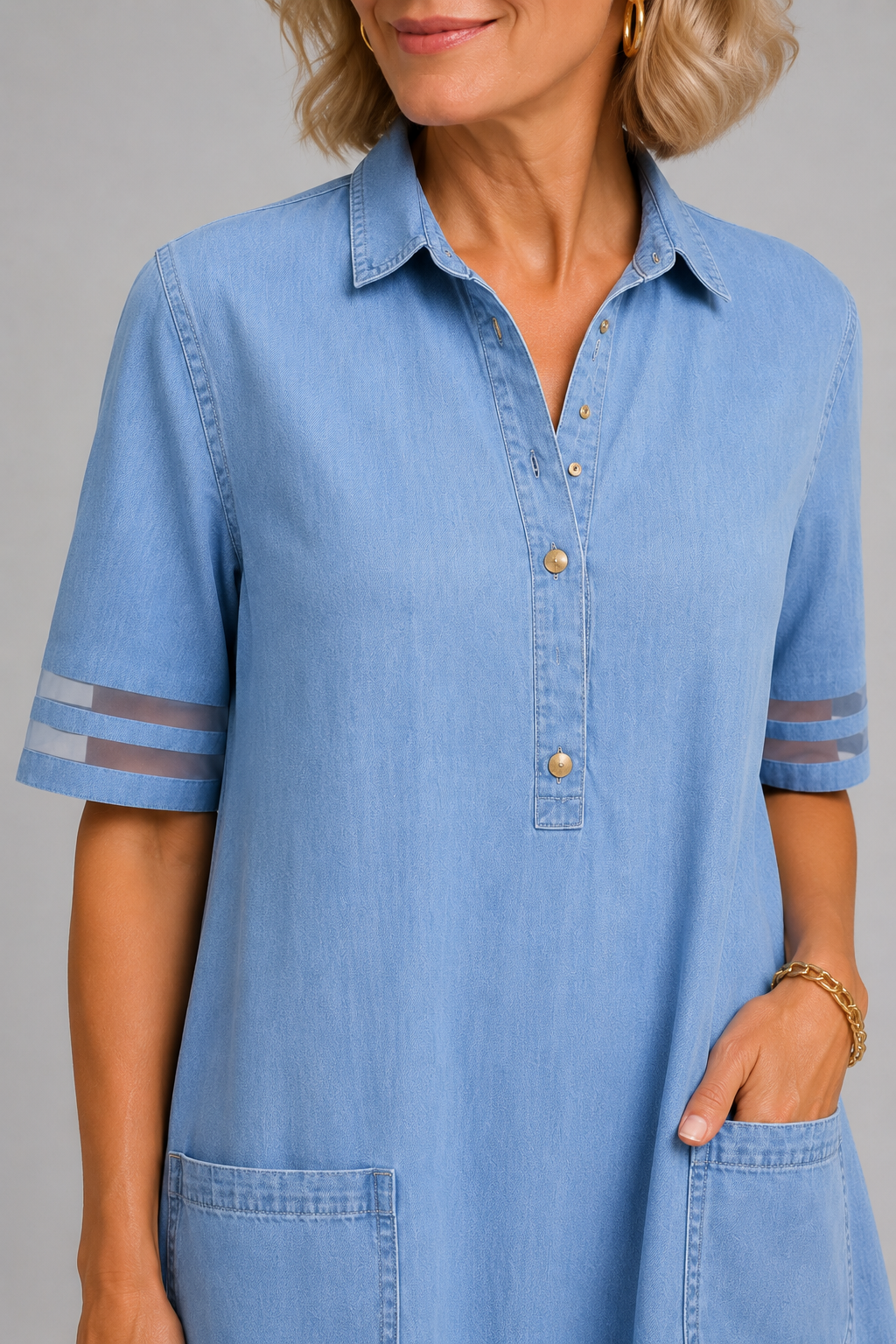 Brittany Denim Kleid