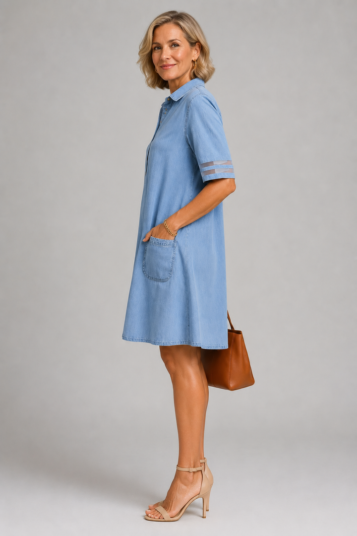 Brittany Denim Kleid