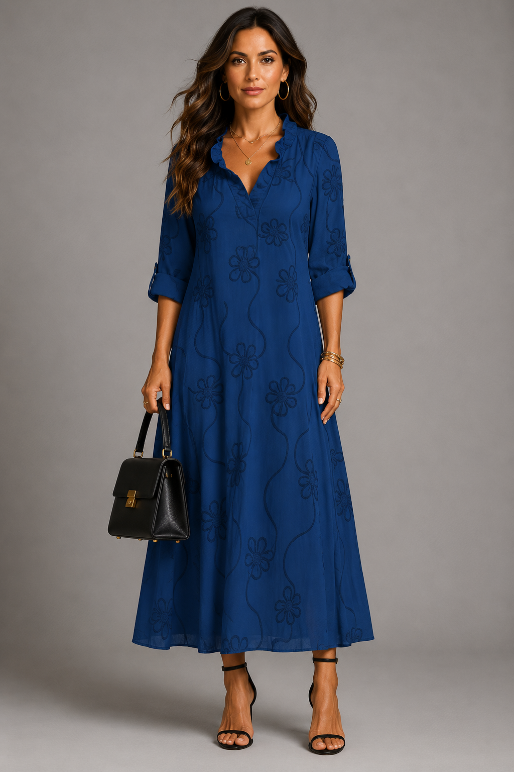 Sienna Blumen Sommerkleid