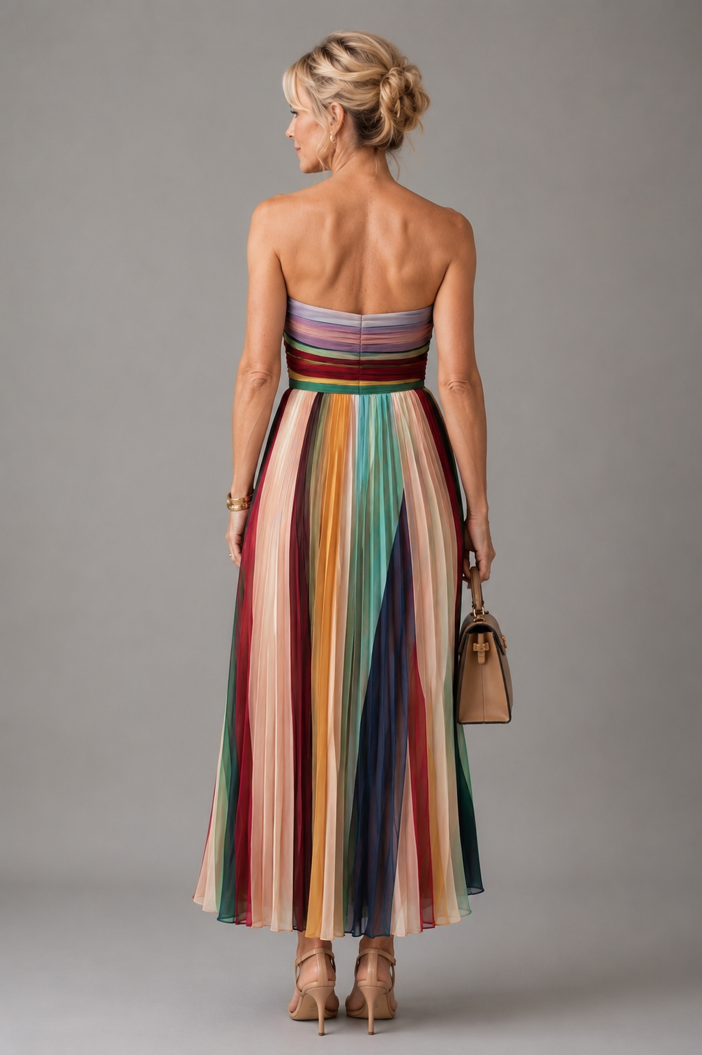 Jasmijn Regenbogen Kleid