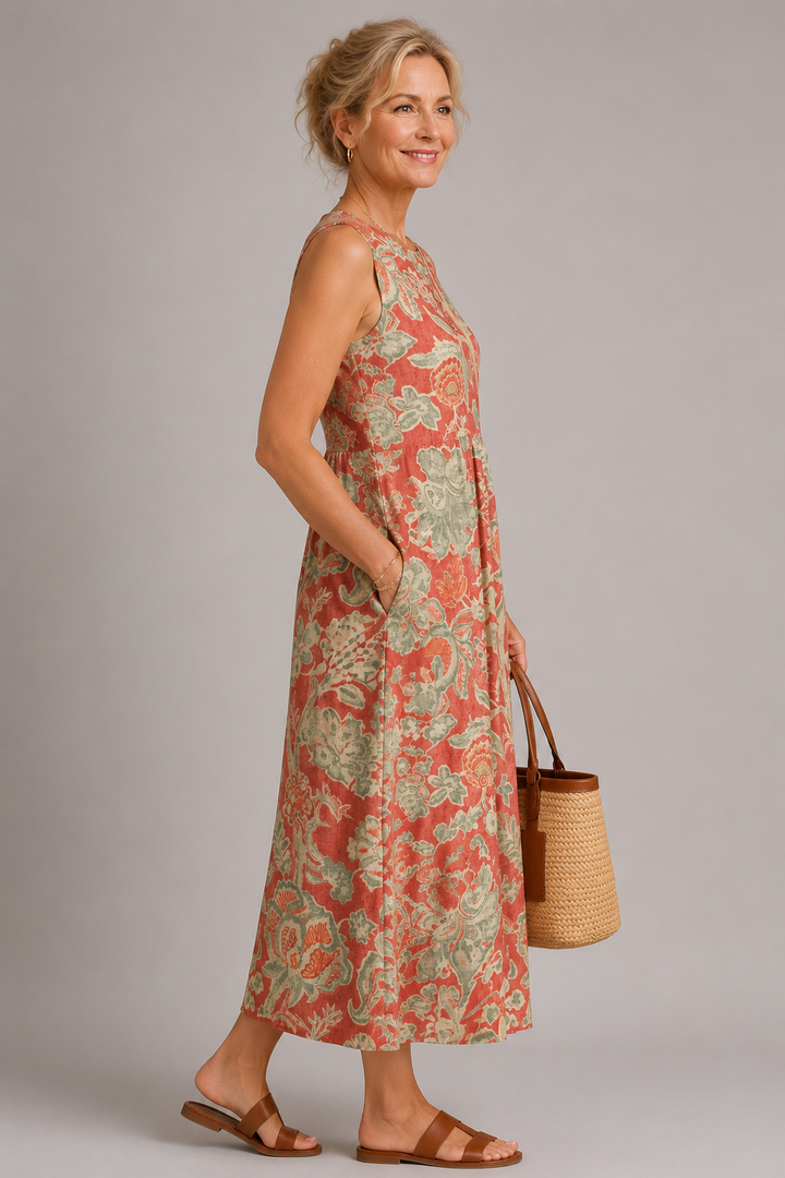 Raya Midi Kleid