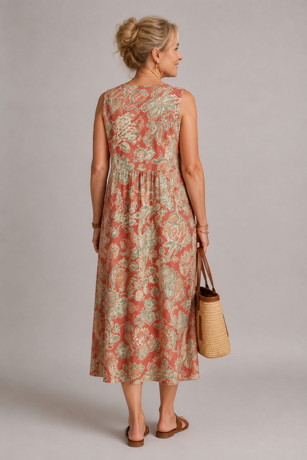 Raya Midi Kleid