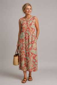 Raya Midi Kleid
