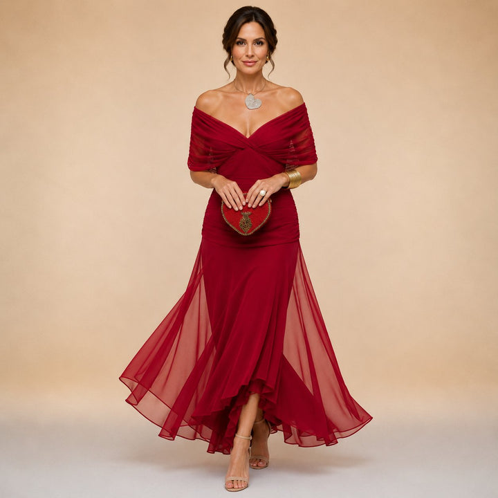 Tracey | Elegantes langes Partykleid
