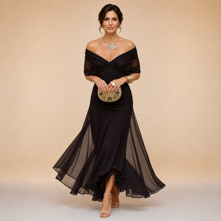 Tracey | Elegantes langes Partykleid