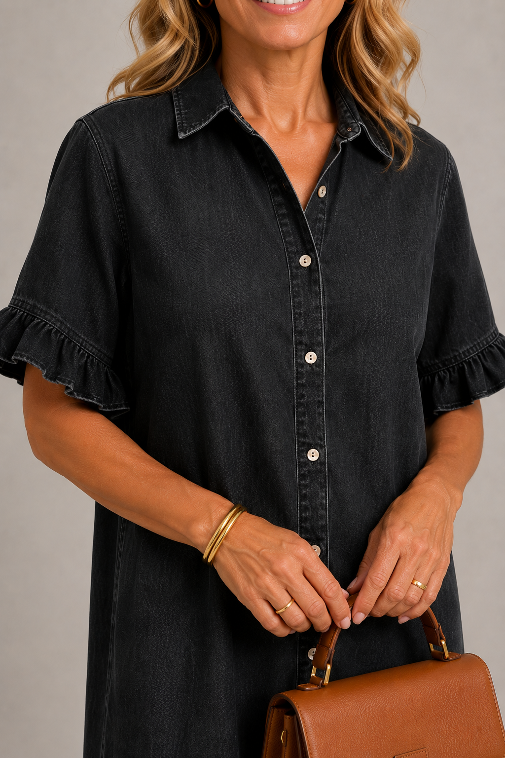 Denim Breeze Kleid