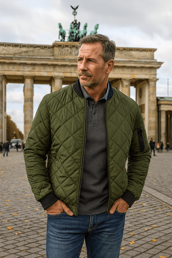 Rainer | Zeitlose Steppjacke aus Baumwolle