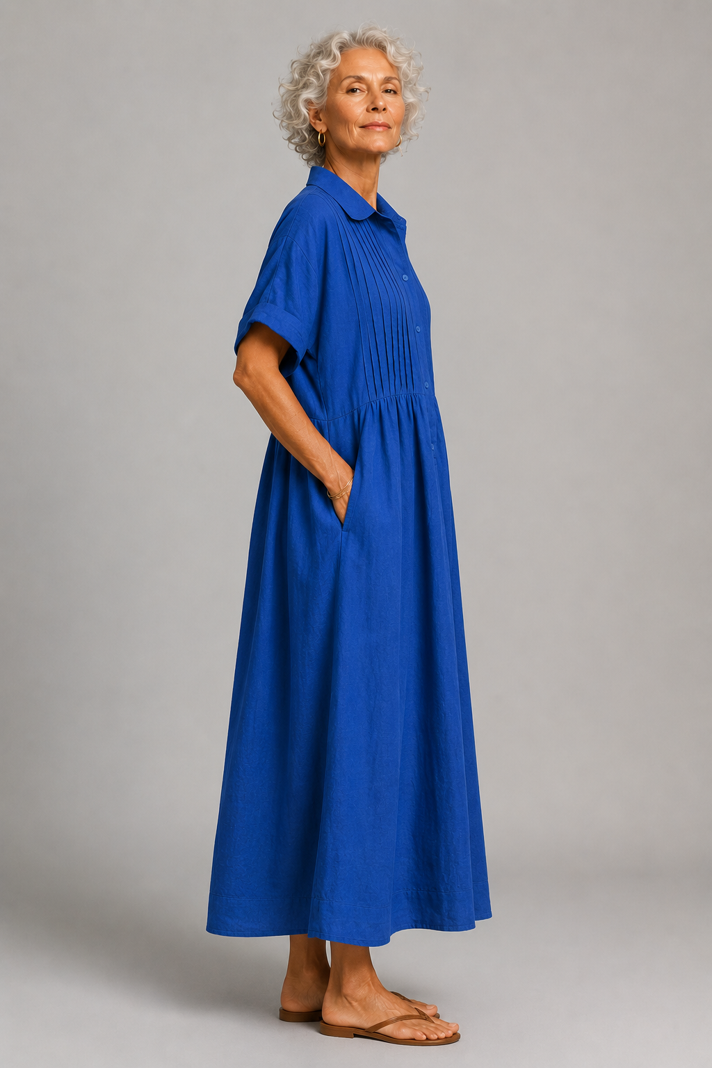 Azure Breeze Sommerkleid