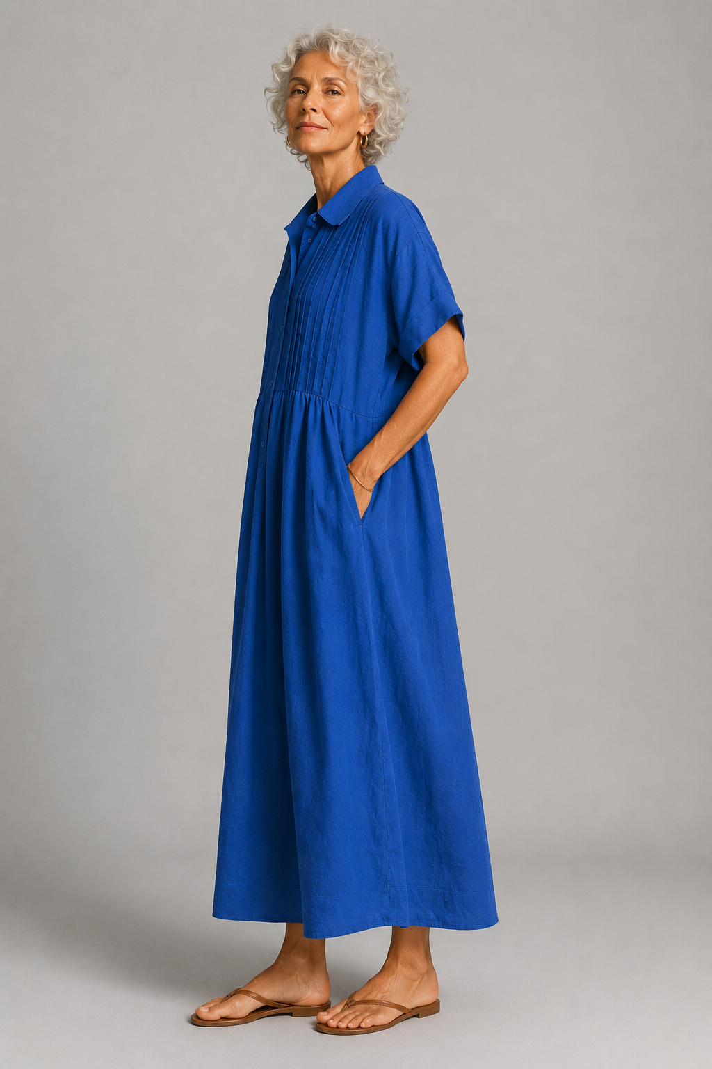 Azure Breeze Sommerkleid