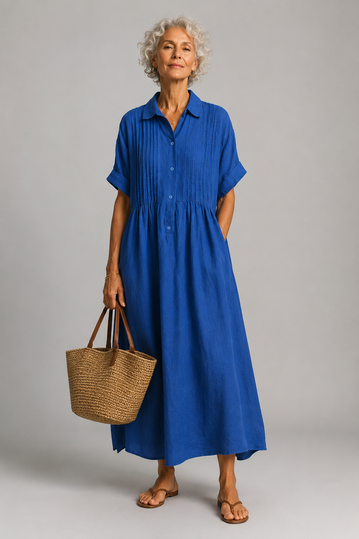 Azure Breeze Sommerkleid