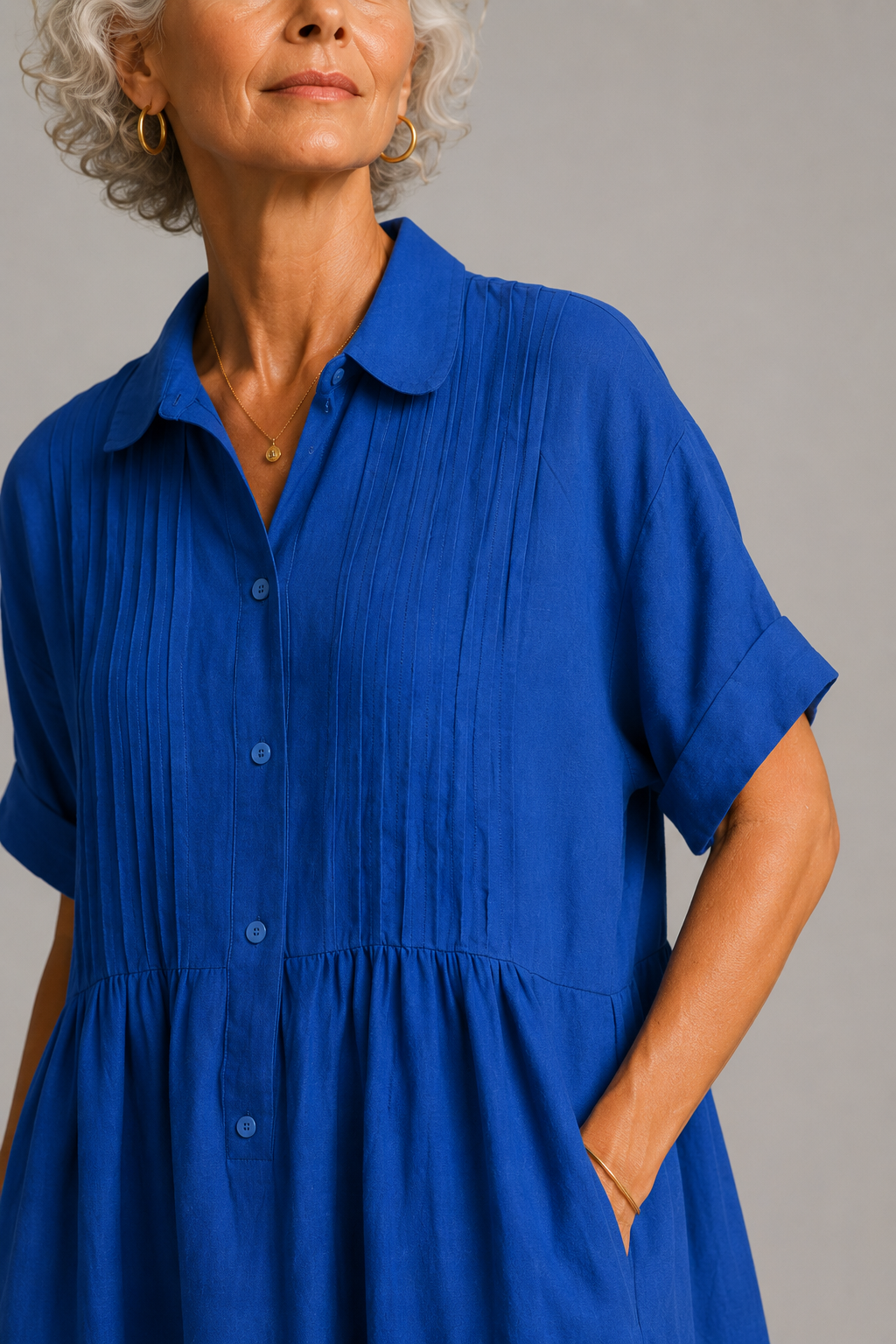 Azure Breeze Sommerkleid