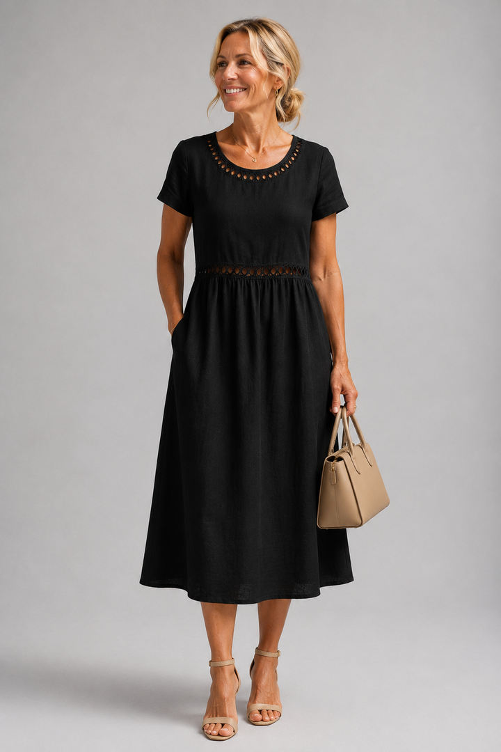 Noor Rosa Kleid