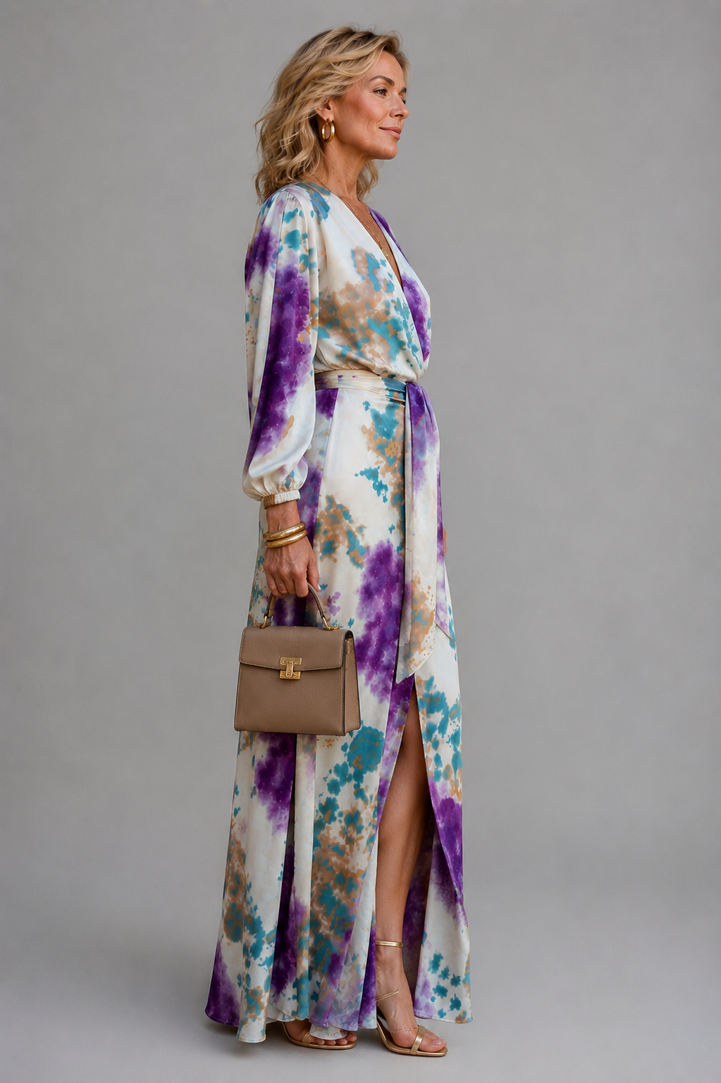 Cisca Lila Kleid