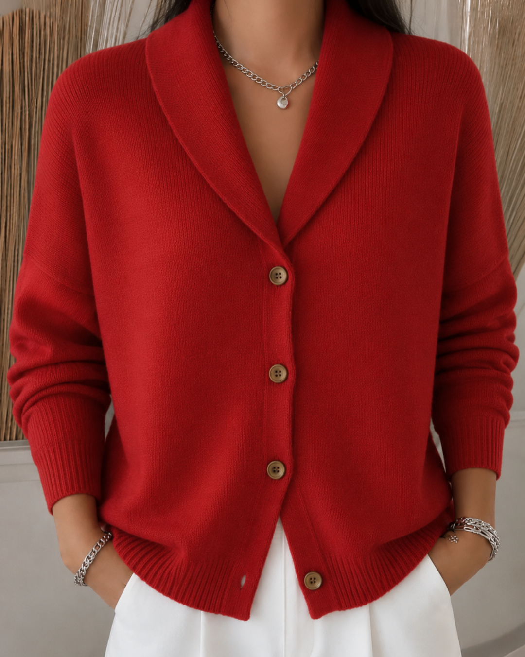 Sienna | Cardigan mit Kragen