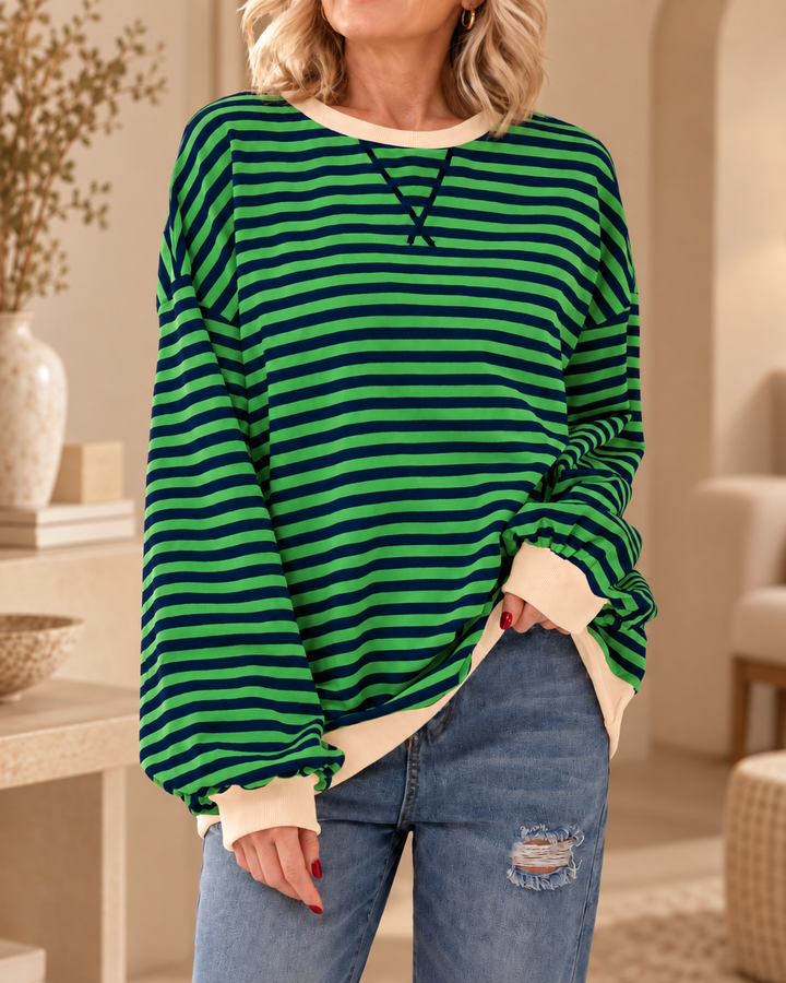 Lesley | Das gestreifte Sweatshirt