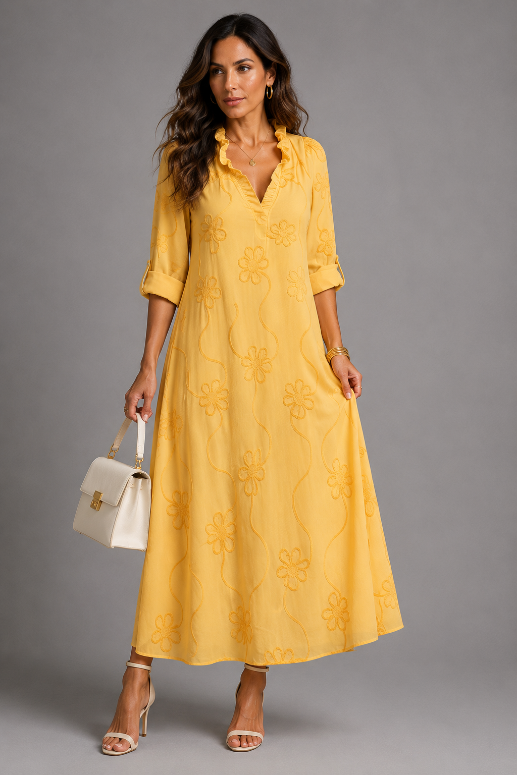 Sienna Blumen Sommerkleid