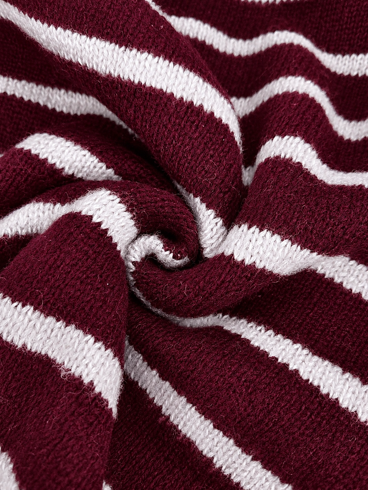 Mabel | Gestreifter Strickcardigan