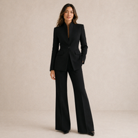 Vessalia | Eleganter Anzug mit weitem Bein