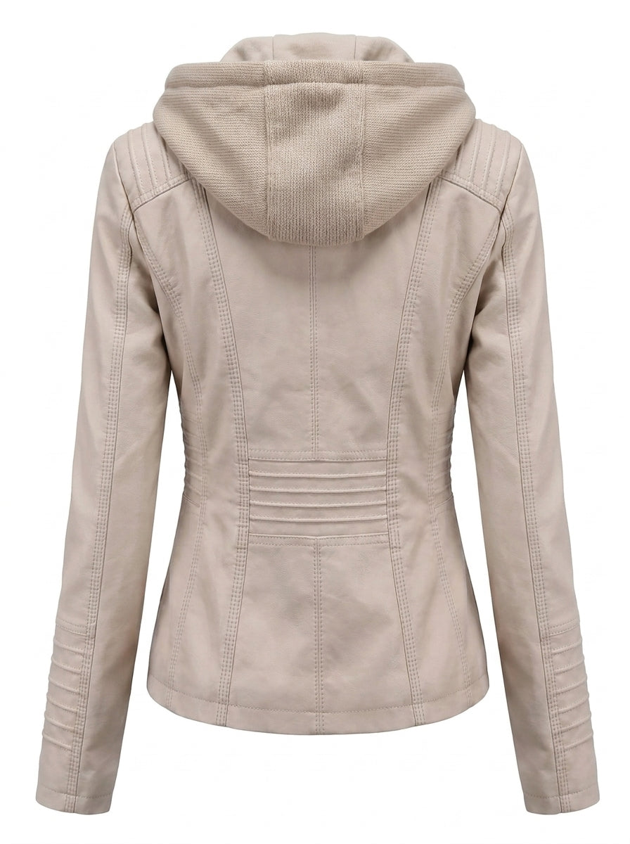 Cristina - Widerstandsfähige und Elegante Lederjacke