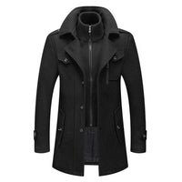 George™ | Warmer klassischer, geschichteter Mantel