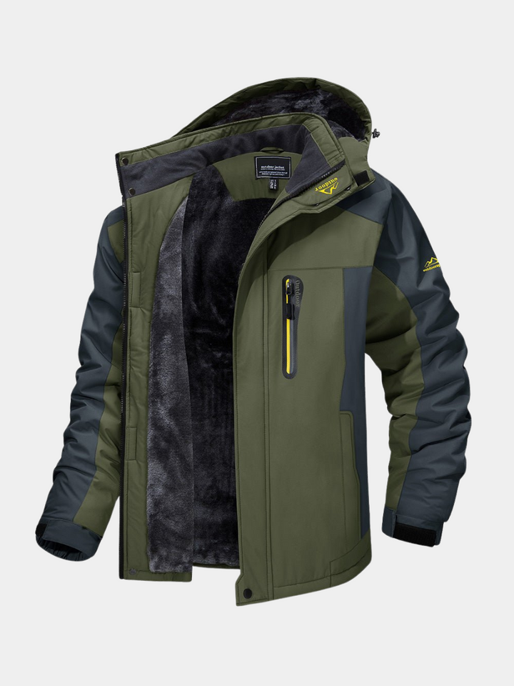 Robert™ | Klassische warme wasserdichte Kapuzenjacke