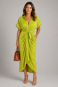 Lime Luxe Kleid
