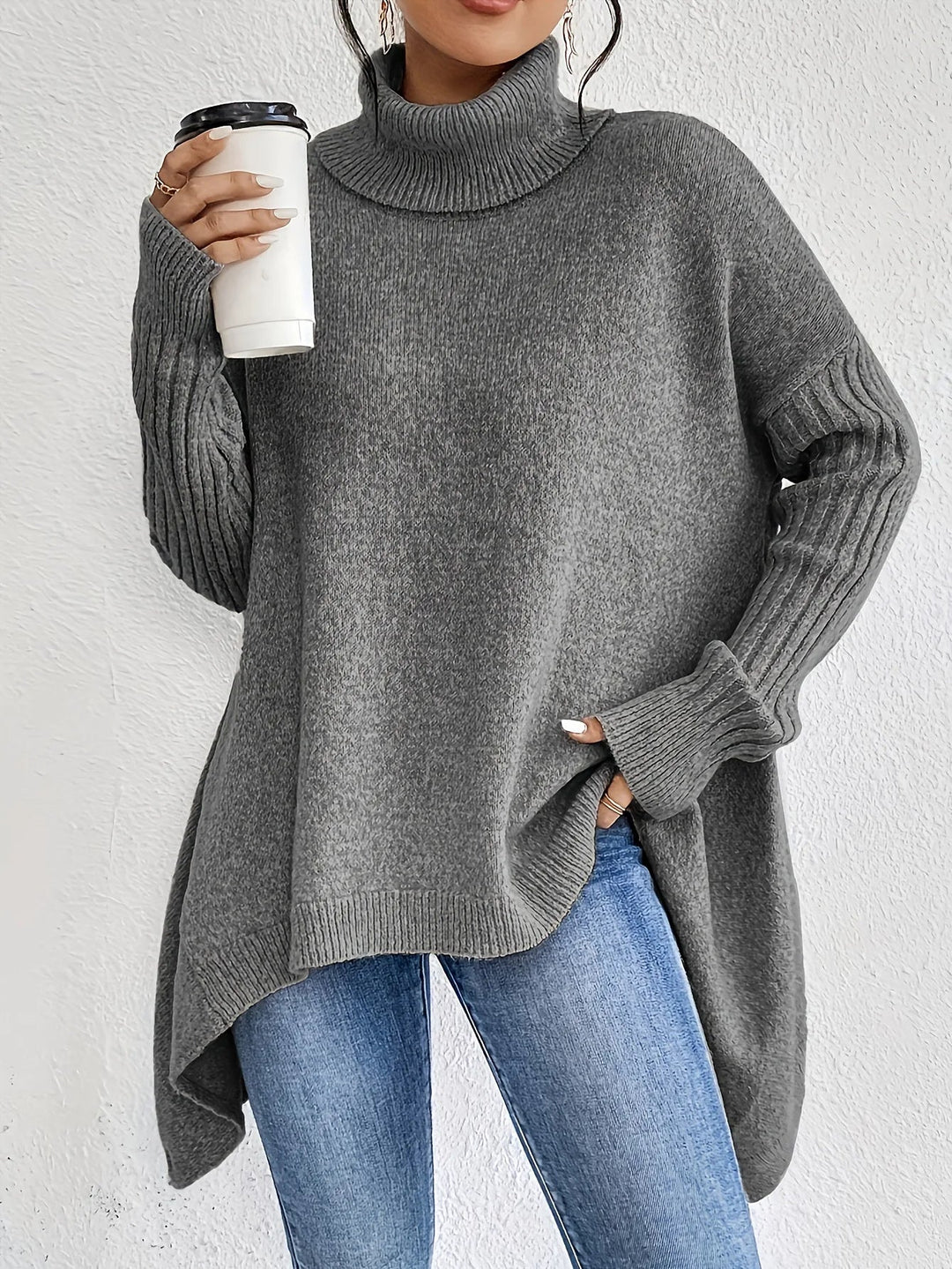 Rosaline | Relaxed Rollkragenpullover