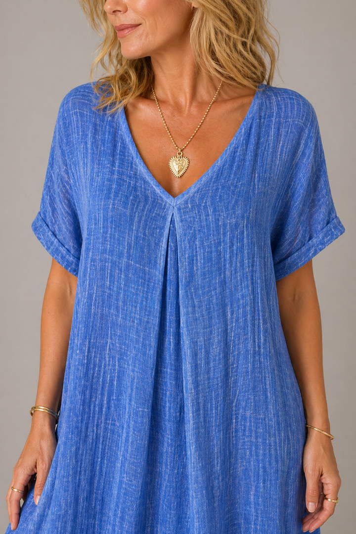 Skylar Blaue Kleid