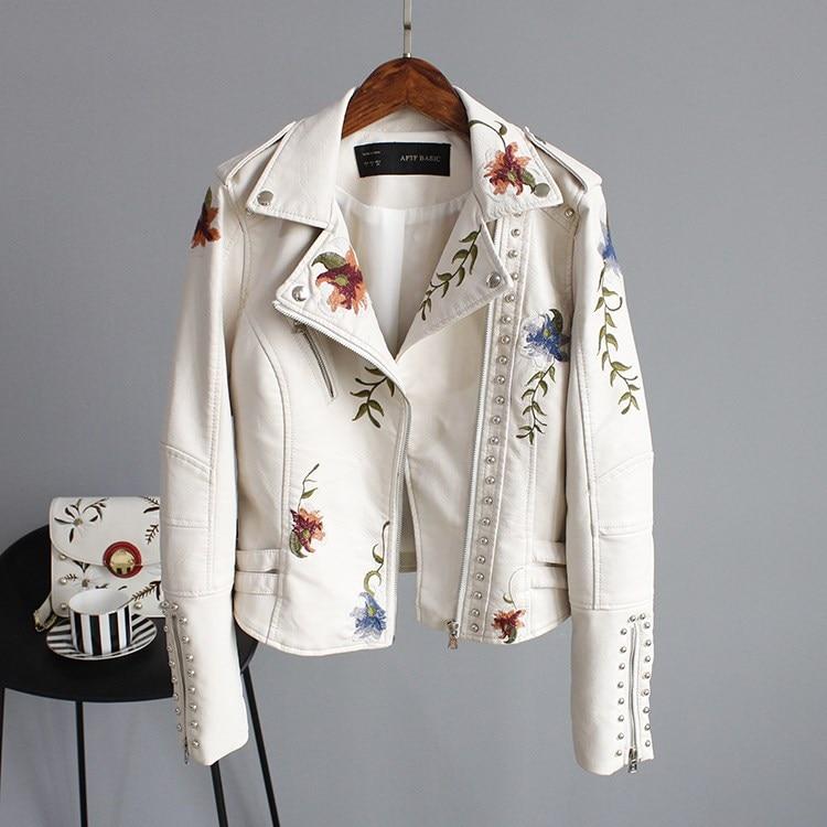Ella™| Leder-Look Jacke