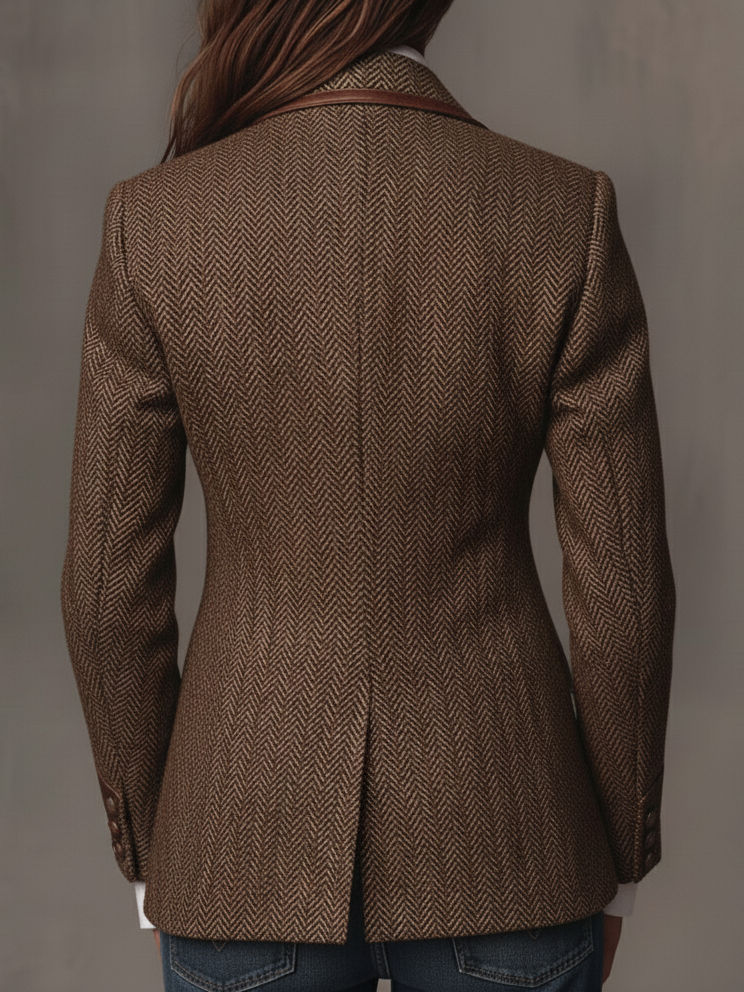 Gisèle | Blazer mit Chevron-Muster