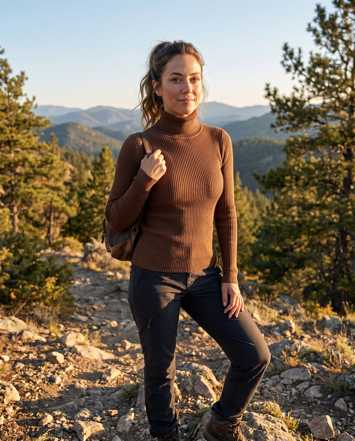 Greer | Hochgestrickter Pullover