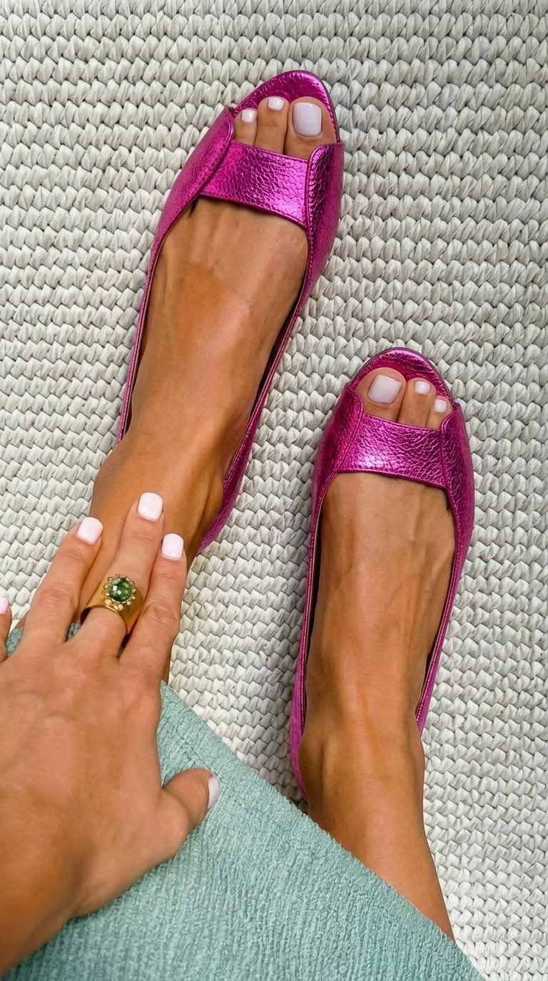 Adelina™ | Goldene Komfort-Chic Sandalen
