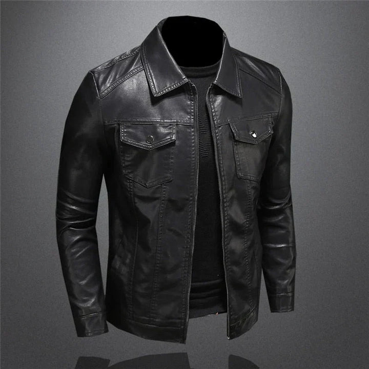 Albert™ | Klassische Zip-Up Truckerjacke