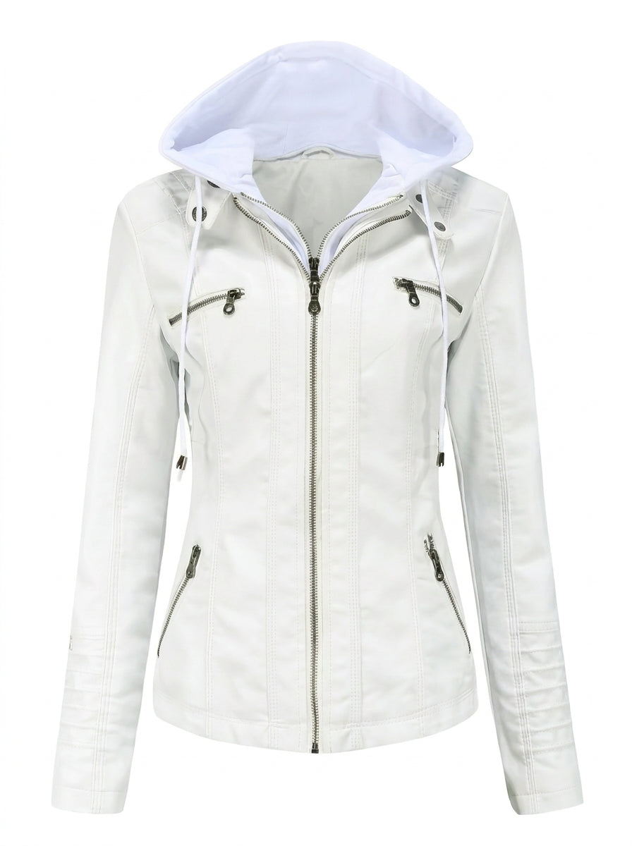 Antonia - Widerstandsfähige und Elegante Lederjacke