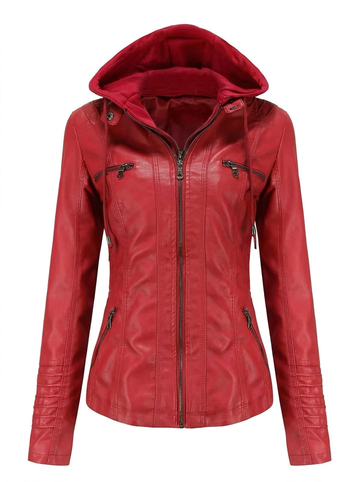 Esther - Widerstandsfähige und Elegante Lederjacke