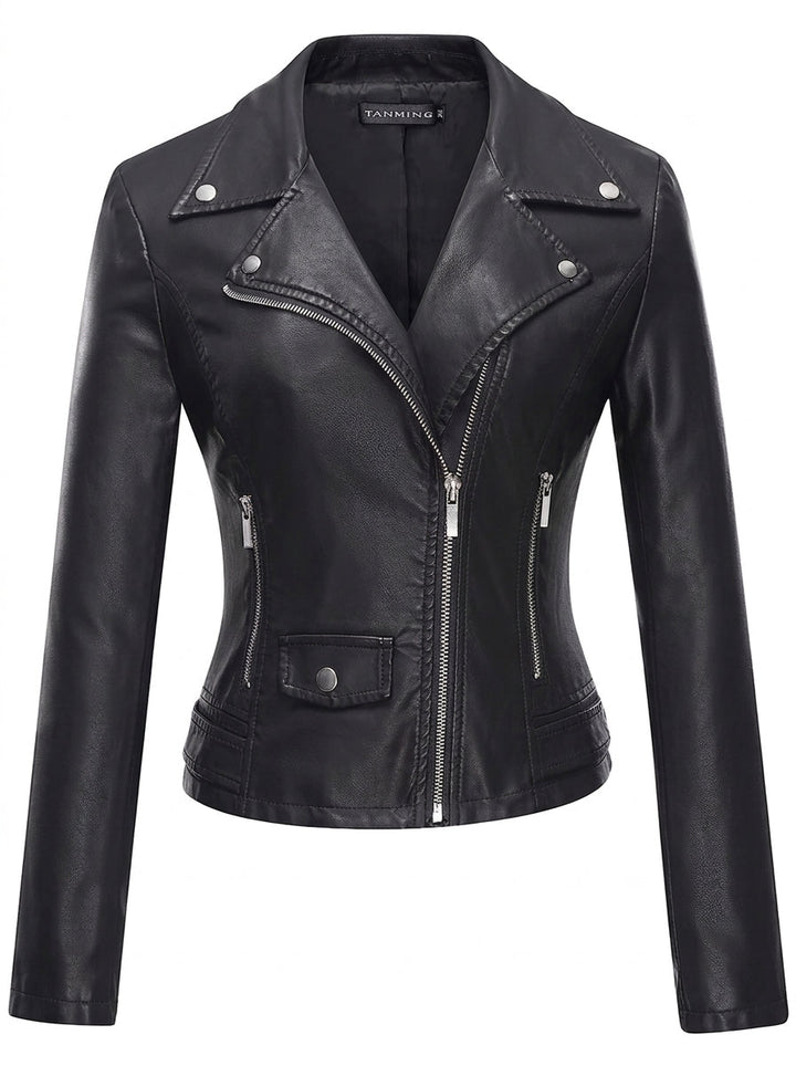 Marta - Widerstandsfähige und elegante Lederjacke