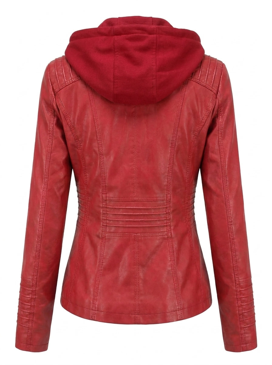 Esther - Widerstandsfähige und Elegante Lederjacke