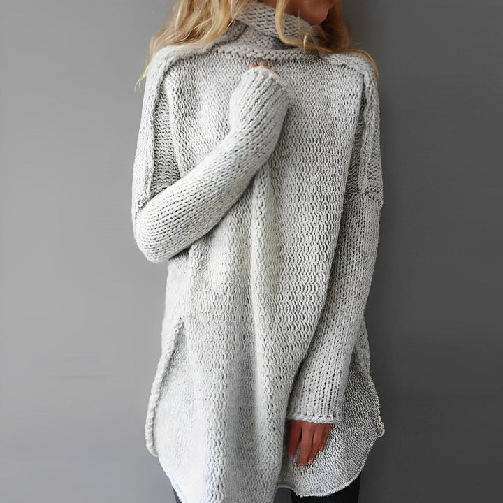 Brynn | Entspanntes Sweatshirt mit hohem Kragen
