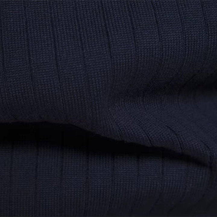 Robert | Klassischer Viertel-Reißverschluss-Pullover