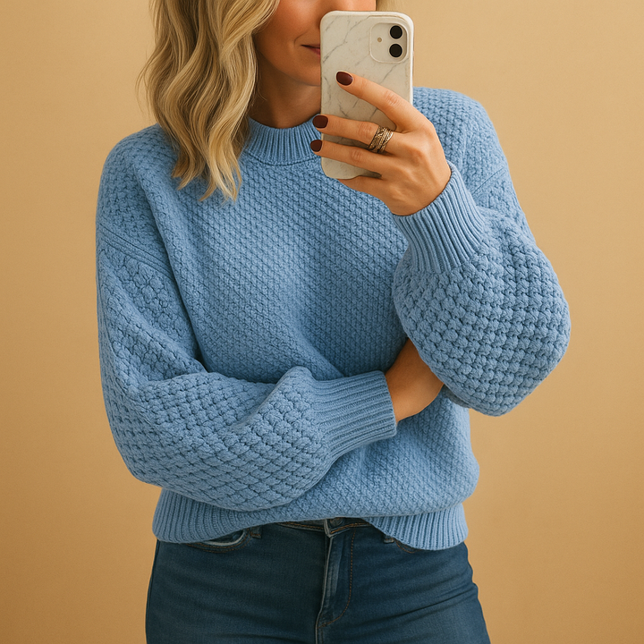 Eloise | Strukturierter Rollkragenpullover