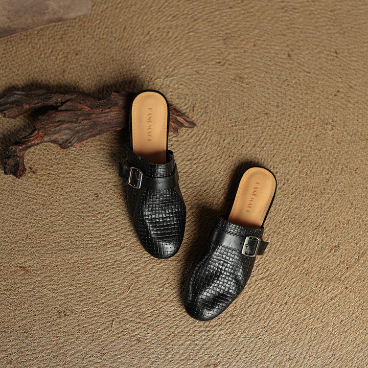 Mule aus echtem Leder Emrie