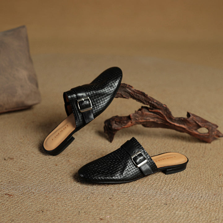 Mule aus echtem Leder Emrie