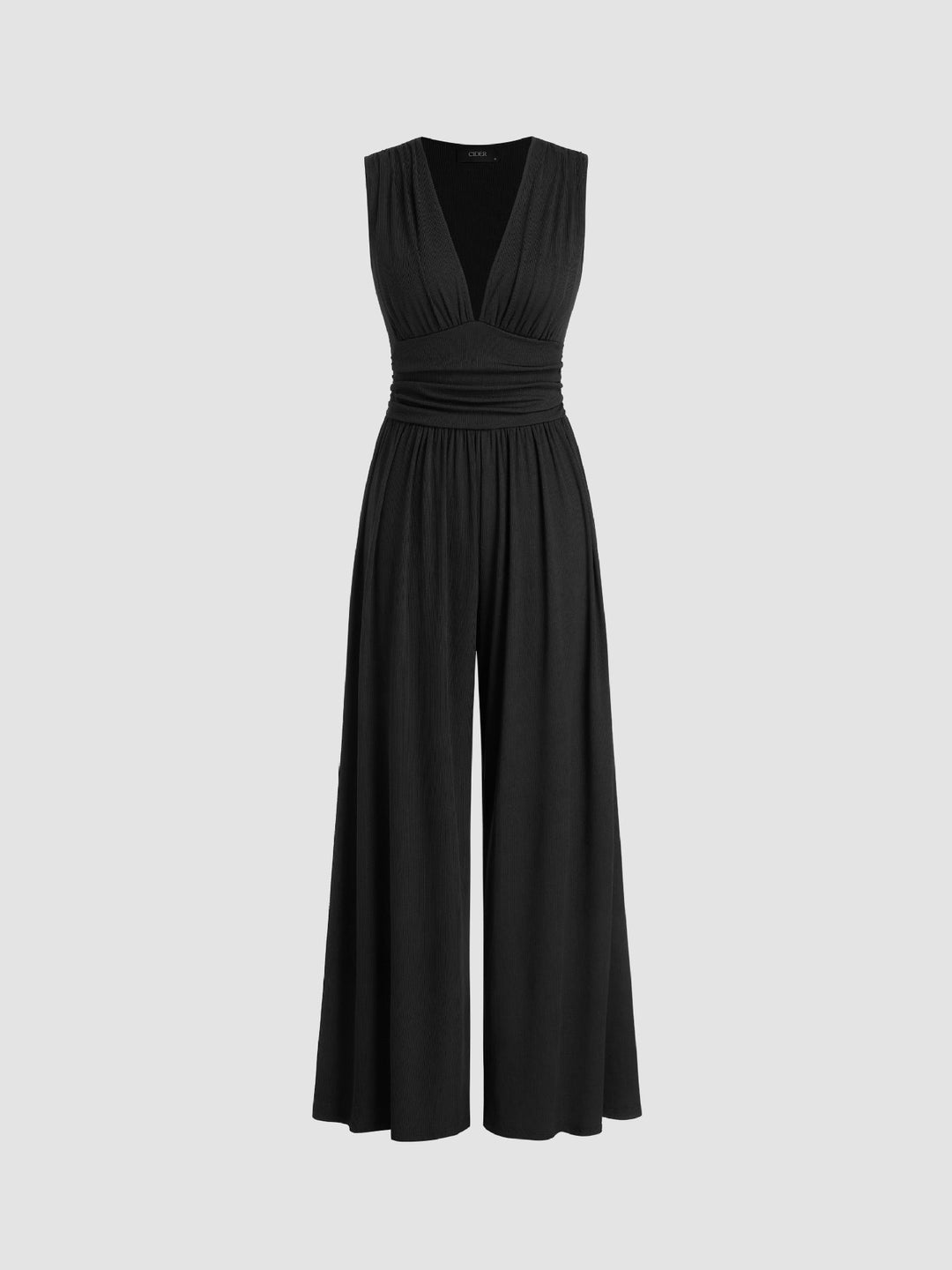 NIEDAMIRA | Gestreifter ärmelloser Jumpsuit