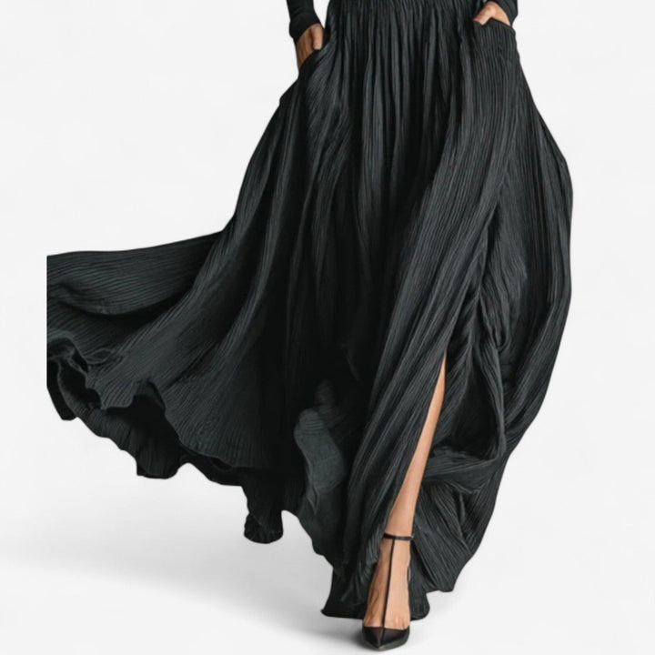 Rachel | Maxikleid mit Hoher Taille