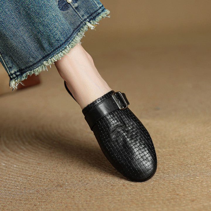 Mule aus echtem Leder Emrie