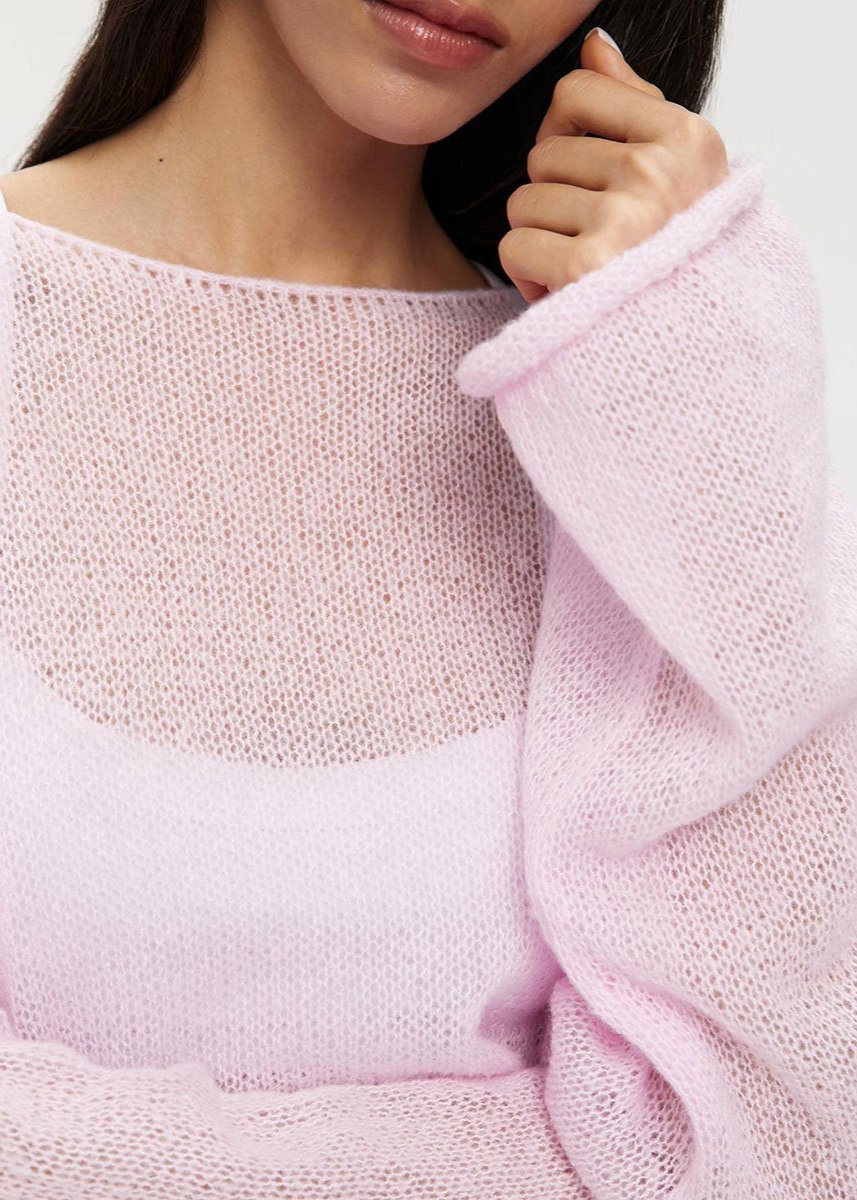 Elise | Leichter Pullover mit Bootsausschnitt