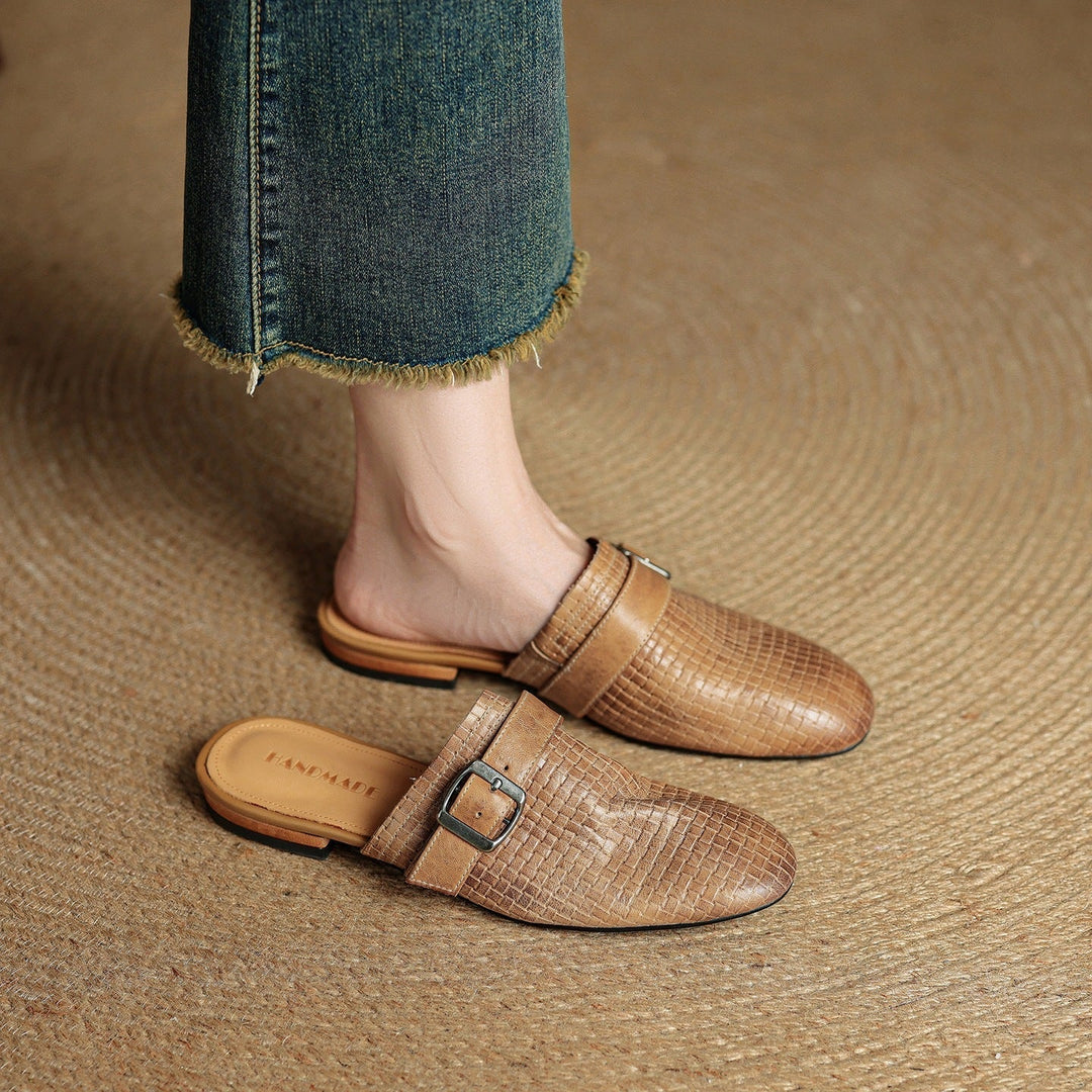 Mule aus echtem Leder Emrie