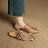 Mule aus echtem Leder Emrie