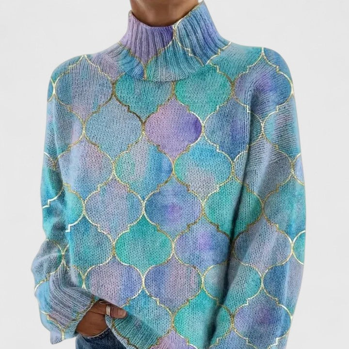 Evelyn | Eleganter Rollkragenpullover